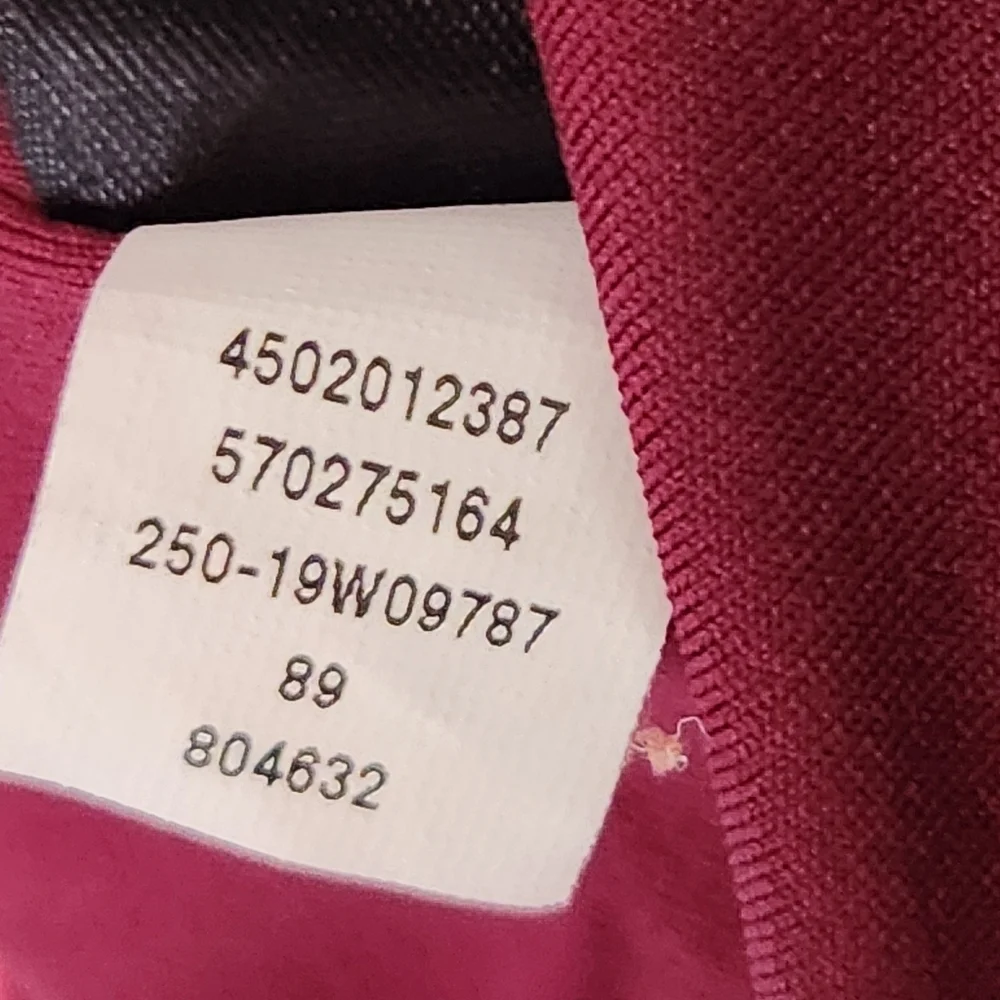 White House Black Market Burgundy Halter Velvet Dress Size 00 - Picture 6 of 8